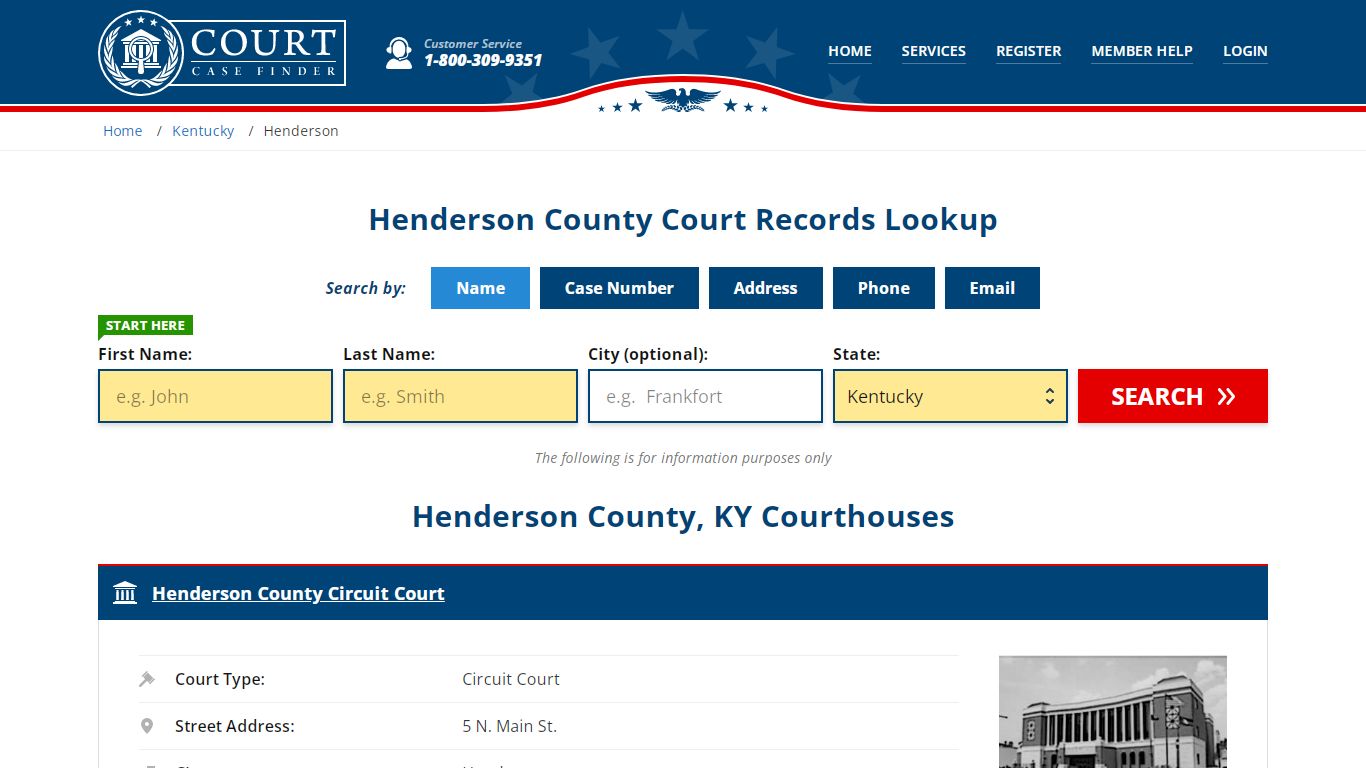 Henderson County Court Records | KY Case Lookup